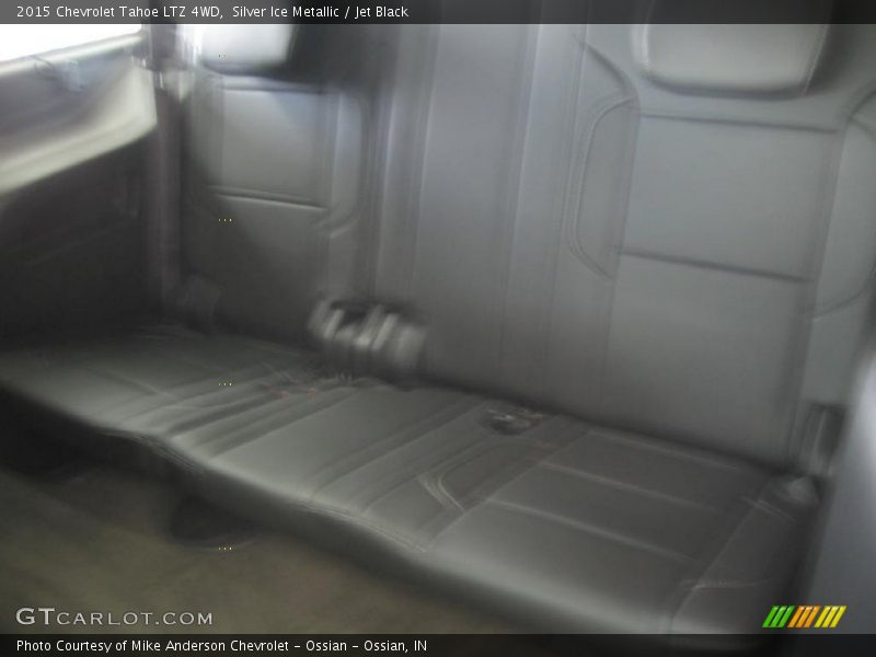 Silver Ice Metallic / Jet Black 2015 Chevrolet Tahoe LTZ 4WD