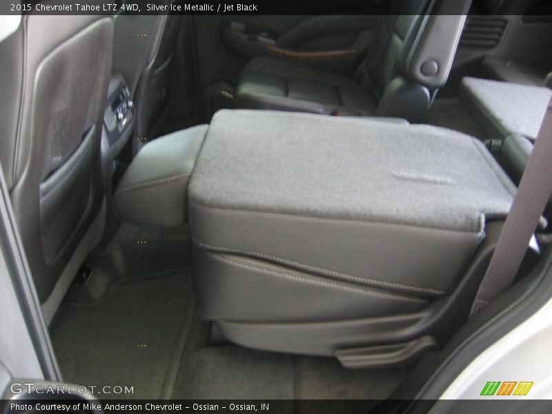 Silver Ice Metallic / Jet Black 2015 Chevrolet Tahoe LTZ 4WD