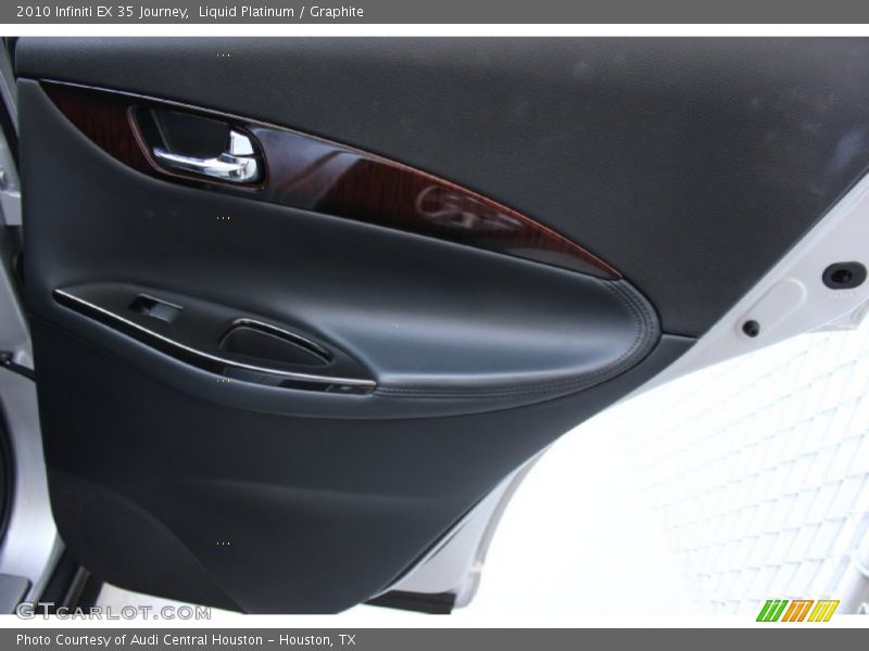 Liquid Platinum / Graphite 2010 Infiniti EX 35 Journey
