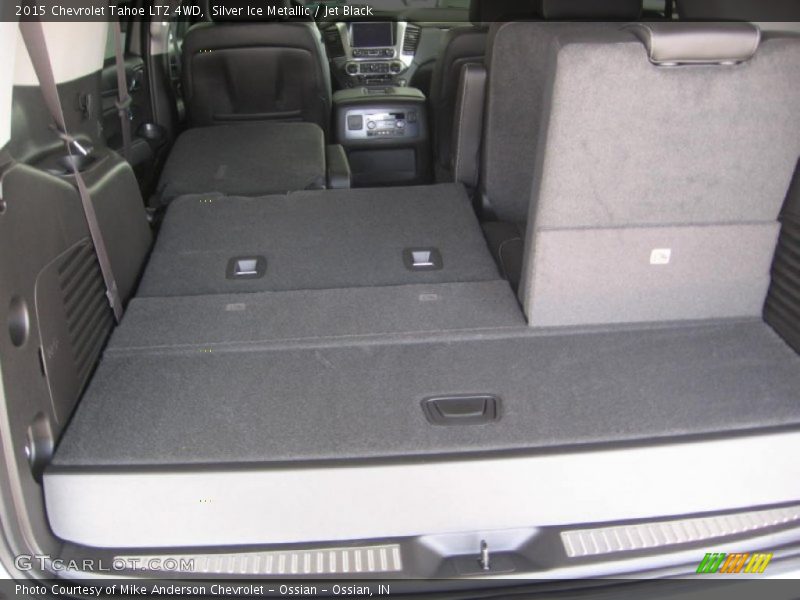 Silver Ice Metallic / Jet Black 2015 Chevrolet Tahoe LTZ 4WD
