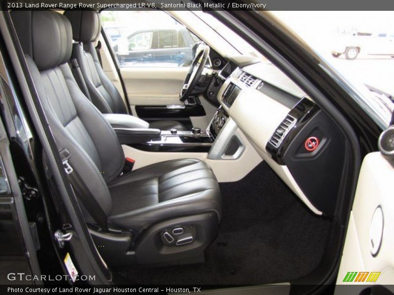 Santorini Black Metallic / Ebony/Ivory 2013 Land Rover Range Rover Supercharged LR V8