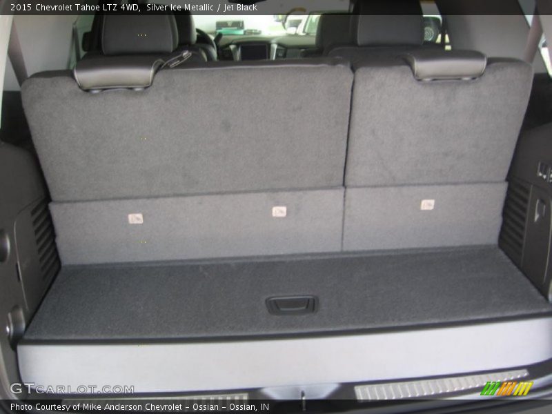 Silver Ice Metallic / Jet Black 2015 Chevrolet Tahoe LTZ 4WD