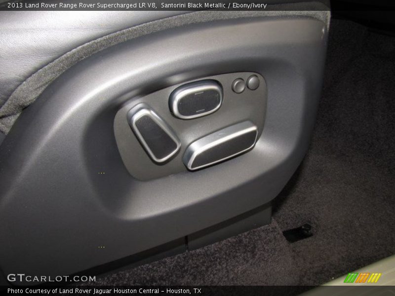 Santorini Black Metallic / Ebony/Ivory 2013 Land Rover Range Rover Supercharged LR V8