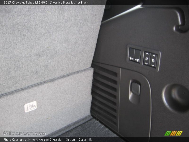 Silver Ice Metallic / Jet Black 2015 Chevrolet Tahoe LTZ 4WD