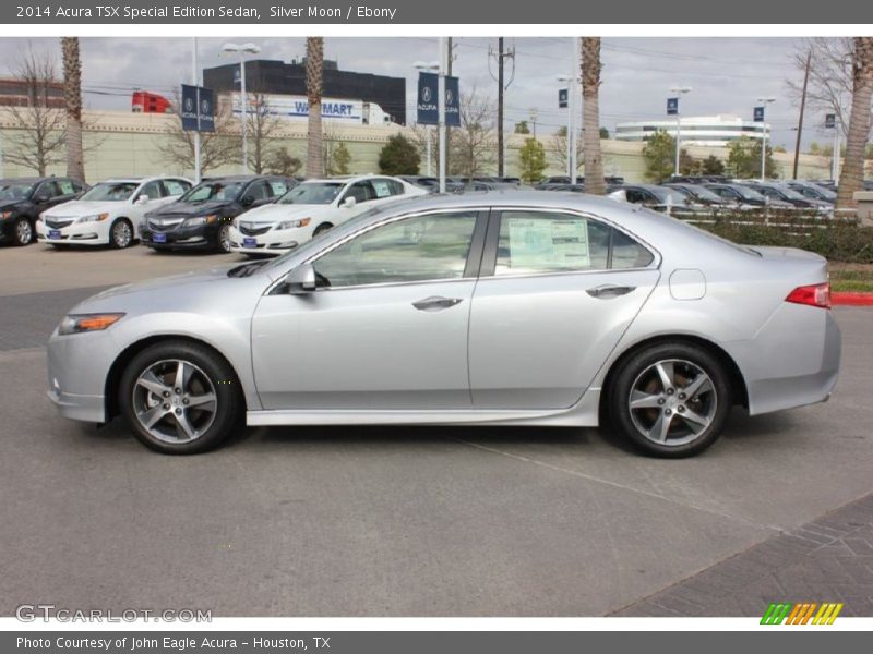 Silver Moon / Ebony 2014 Acura TSX Special Edition Sedan