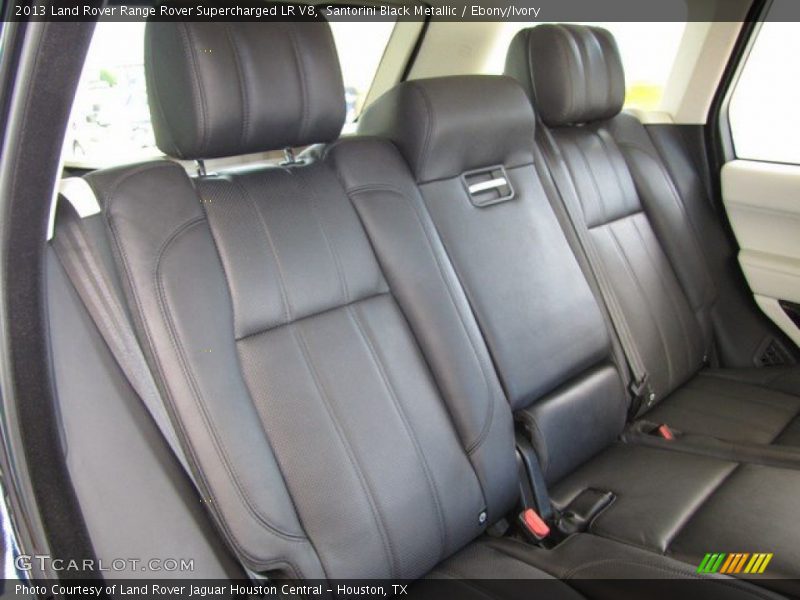 Santorini Black Metallic / Ebony/Ivory 2013 Land Rover Range Rover Supercharged LR V8