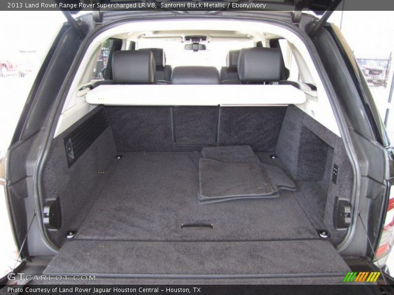 Santorini Black Metallic / Ebony/Ivory 2013 Land Rover Range Rover Supercharged LR V8