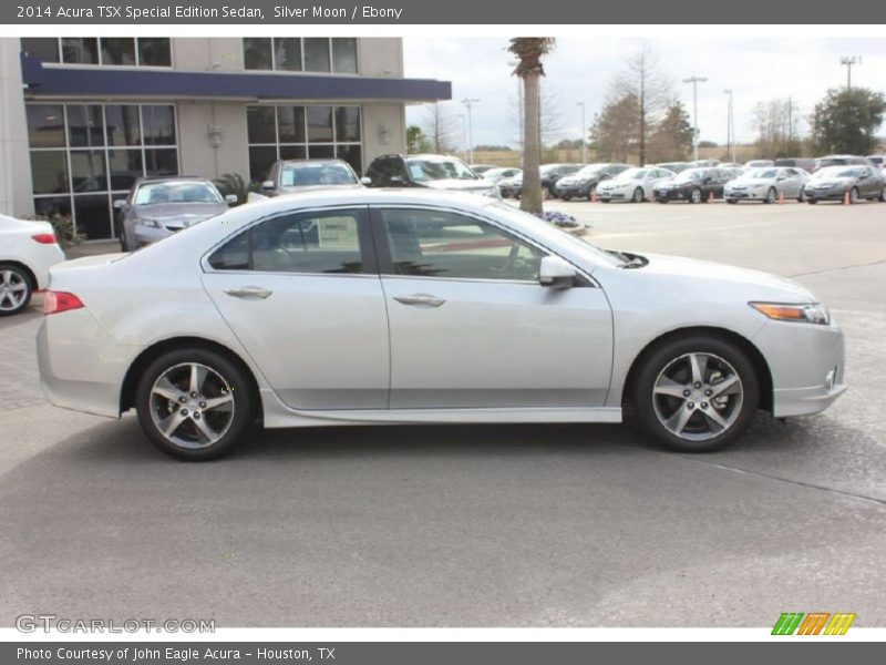 Silver Moon / Ebony 2014 Acura TSX Special Edition Sedan