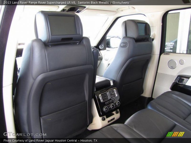 Santorini Black Metallic / Ebony/Ivory 2013 Land Rover Range Rover Supercharged LR V8