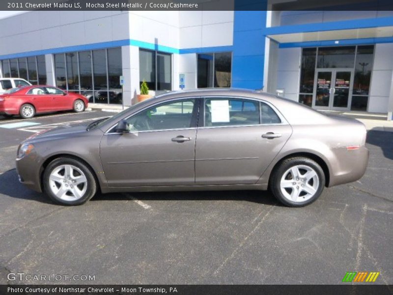 Mocha Steel Metallic / Cocoa/Cashmere 2011 Chevrolet Malibu LS