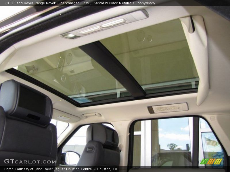 Santorini Black Metallic / Ebony/Ivory 2013 Land Rover Range Rover Supercharged LR V8