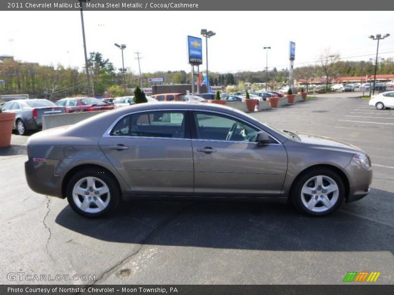 Mocha Steel Metallic / Cocoa/Cashmere 2011 Chevrolet Malibu LS