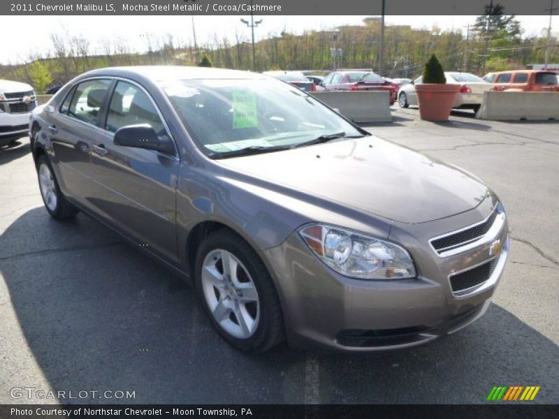 Mocha Steel Metallic / Cocoa/Cashmere 2011 Chevrolet Malibu LS