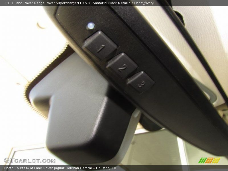 Santorini Black Metallic / Ebony/Ivory 2013 Land Rover Range Rover Supercharged LR V8