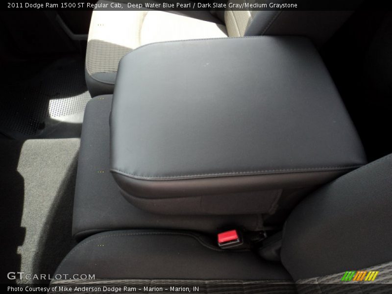 Deep Water Blue Pearl / Dark Slate Gray/Medium Graystone 2011 Dodge Ram 1500 ST Regular Cab
