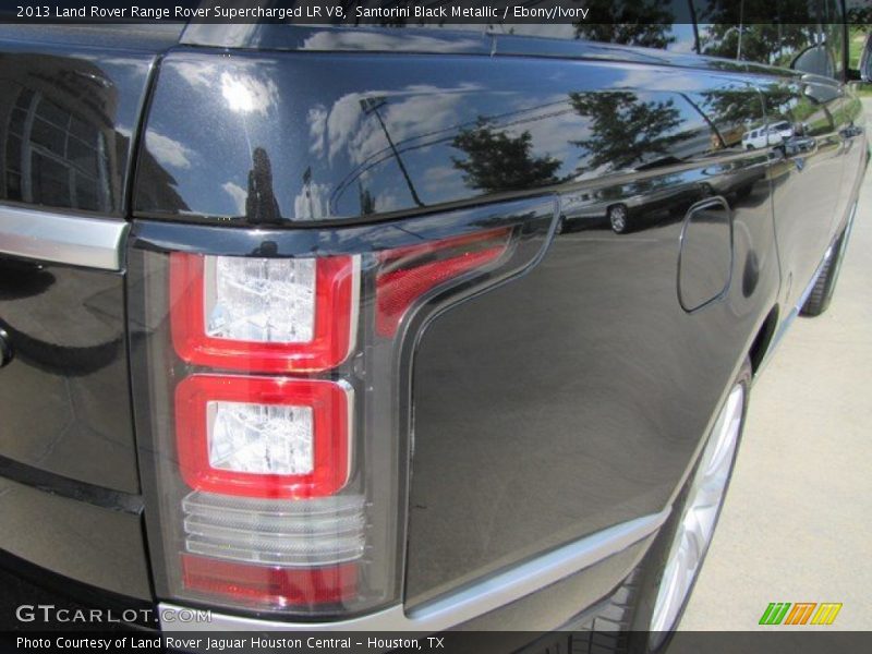 Santorini Black Metallic / Ebony/Ivory 2013 Land Rover Range Rover Supercharged LR V8