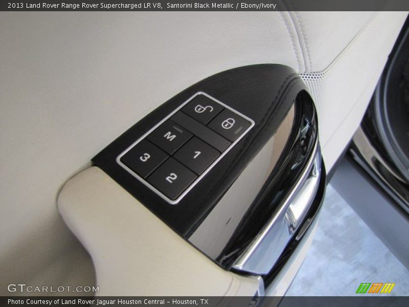 Santorini Black Metallic / Ebony/Ivory 2013 Land Rover Range Rover Supercharged LR V8