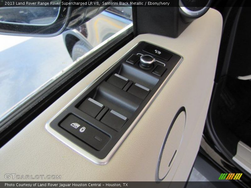 Santorini Black Metallic / Ebony/Ivory 2013 Land Rover Range Rover Supercharged LR V8