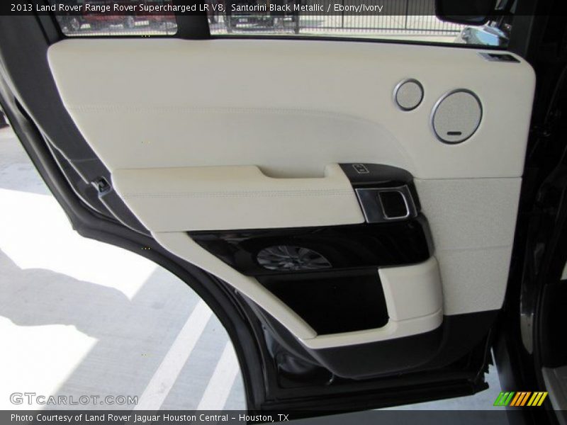 Santorini Black Metallic / Ebony/Ivory 2013 Land Rover Range Rover Supercharged LR V8