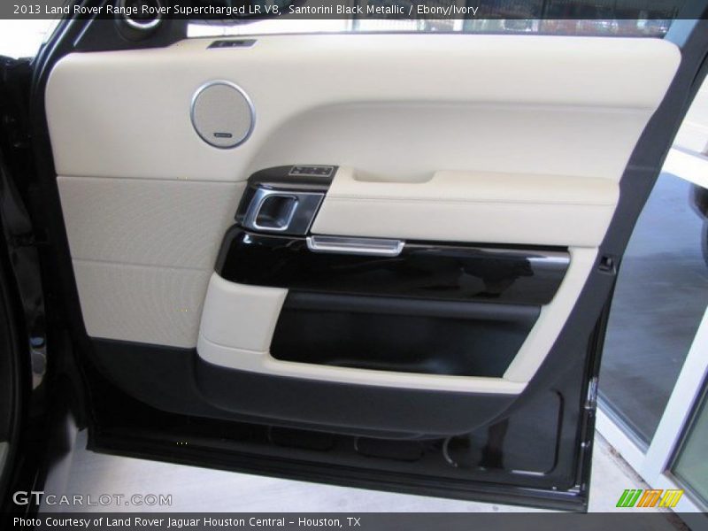 Santorini Black Metallic / Ebony/Ivory 2013 Land Rover Range Rover Supercharged LR V8