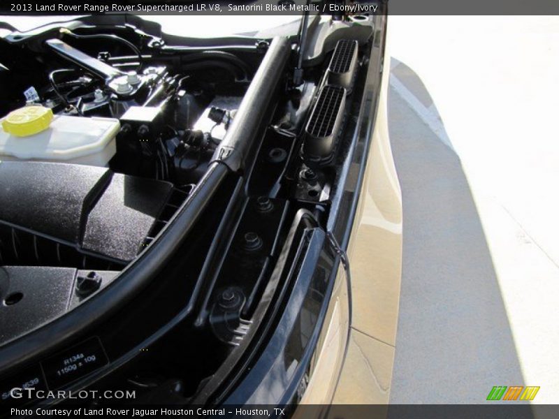 Santorini Black Metallic / Ebony/Ivory 2013 Land Rover Range Rover Supercharged LR V8