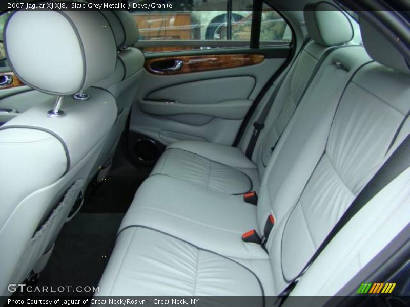Slate Grey Metallic / Dove/Granite 2007 Jaguar XJ XJ8