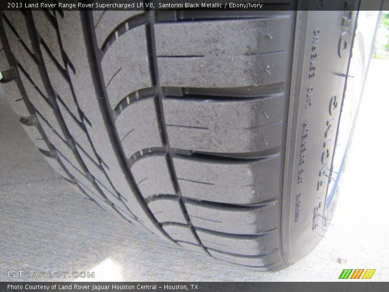 Santorini Black Metallic / Ebony/Ivory 2013 Land Rover Range Rover Supercharged LR V8