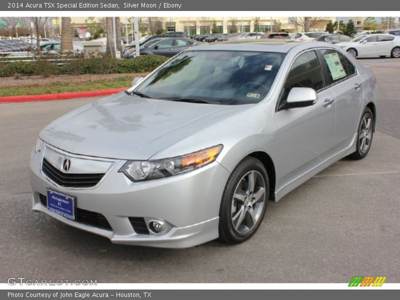 Silver Moon / Ebony 2014 Acura TSX Special Edition Sedan