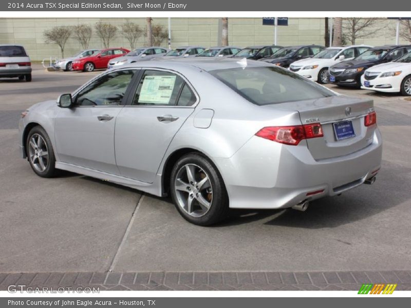 Silver Moon / Ebony 2014 Acura TSX Special Edition Sedan