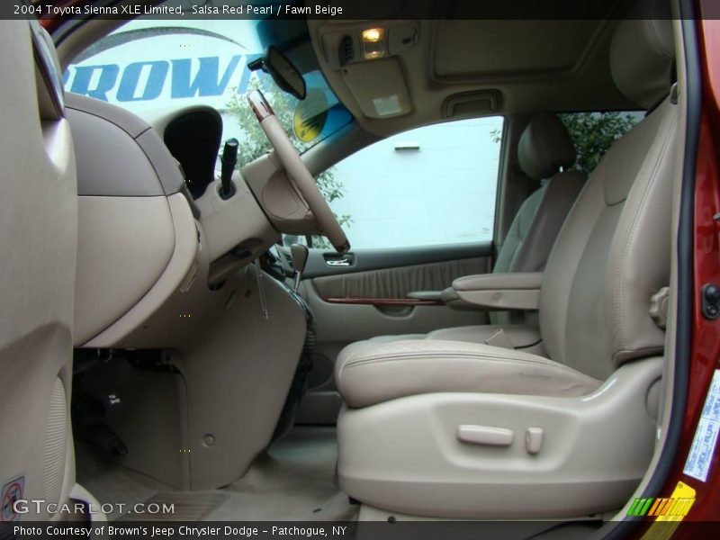 Salsa Red Pearl / Fawn Beige 2004 Toyota Sienna XLE Limited