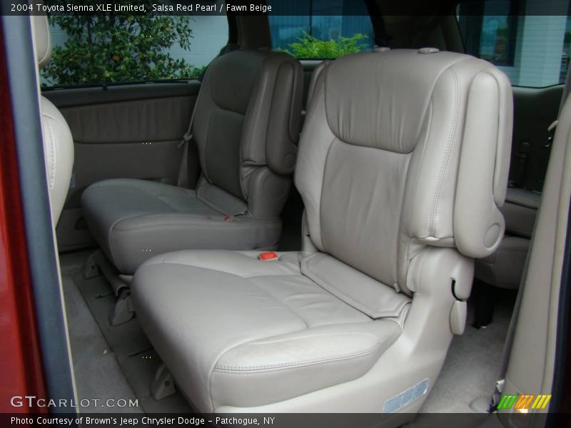 Salsa Red Pearl / Fawn Beige 2004 Toyota Sienna XLE Limited