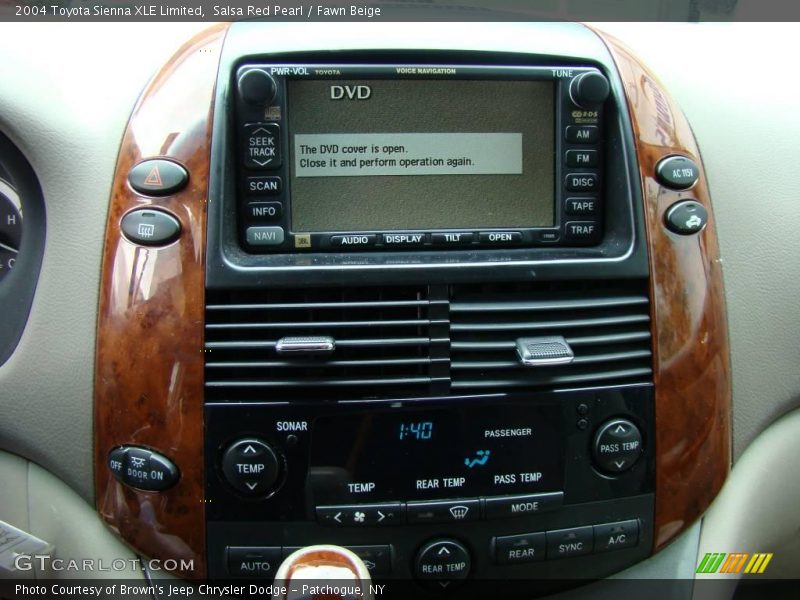Salsa Red Pearl / Fawn Beige 2004 Toyota Sienna XLE Limited