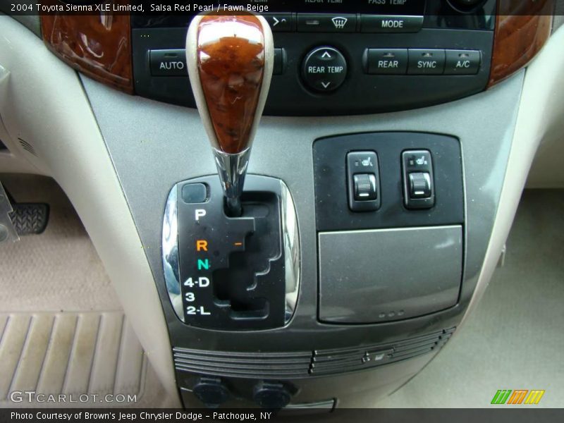 Salsa Red Pearl / Fawn Beige 2004 Toyota Sienna XLE Limited
