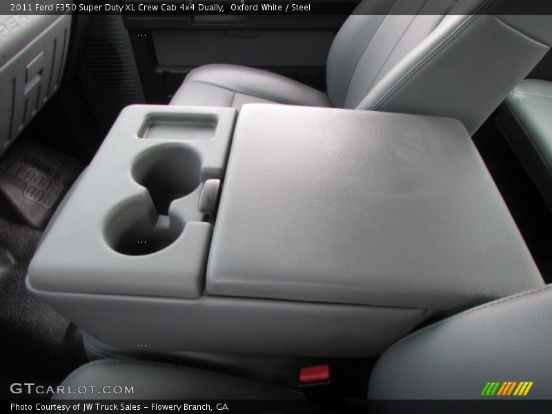 Oxford White / Steel 2011 Ford F350 Super Duty XL Crew Cab 4x4 Dually