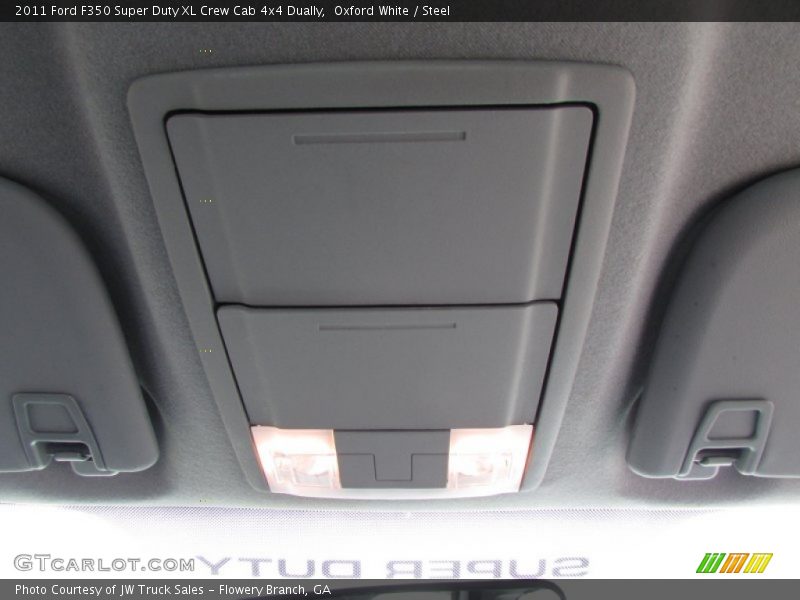 Oxford White / Steel 2011 Ford F350 Super Duty XL Crew Cab 4x4 Dually