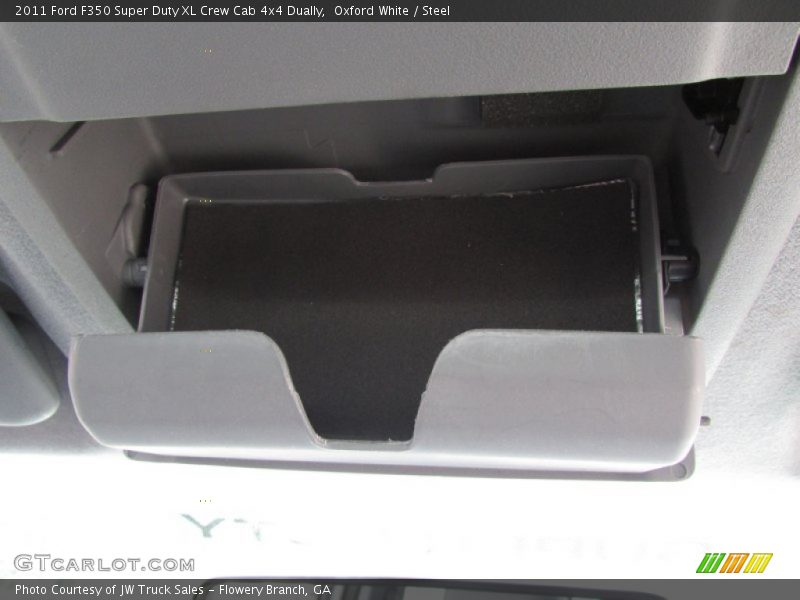 Oxford White / Steel 2011 Ford F350 Super Duty XL Crew Cab 4x4 Dually