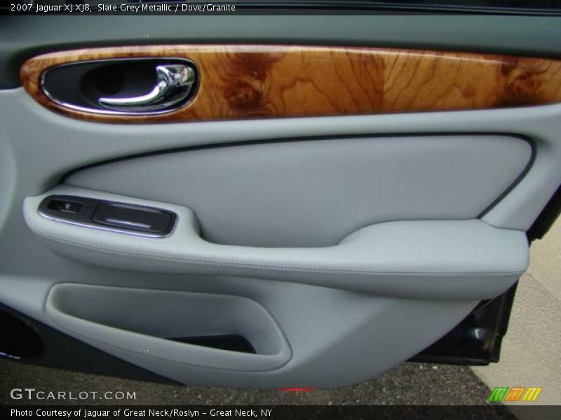 Slate Grey Metallic / Dove/Granite 2007 Jaguar XJ XJ8