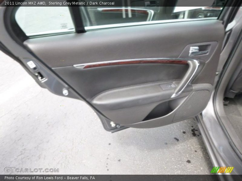 Sterling Grey Metallic / Dark Charcoal 2011 Lincoln MKZ AWD