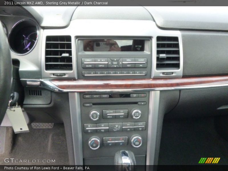 Sterling Grey Metallic / Dark Charcoal 2011 Lincoln MKZ AWD