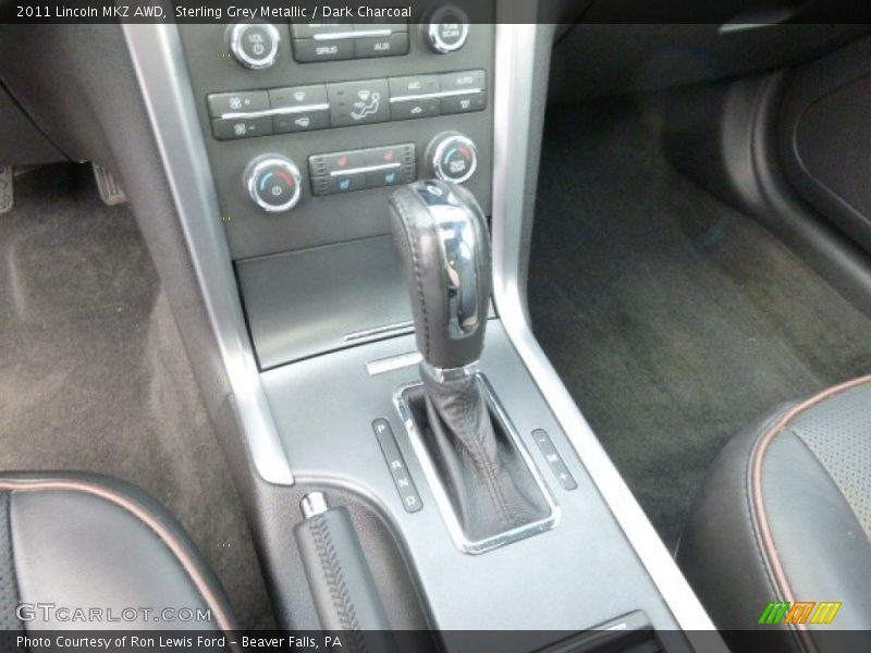 Sterling Grey Metallic / Dark Charcoal 2011 Lincoln MKZ AWD
