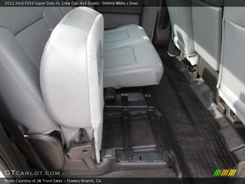 Oxford White / Steel 2011 Ford F350 Super Duty XL Crew Cab 4x4 Dually