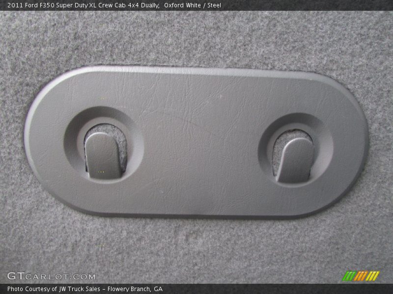 Oxford White / Steel 2011 Ford F350 Super Duty XL Crew Cab 4x4 Dually
