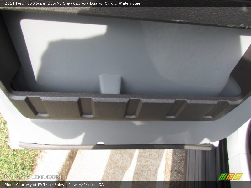 Oxford White / Steel 2011 Ford F350 Super Duty XL Crew Cab 4x4 Dually