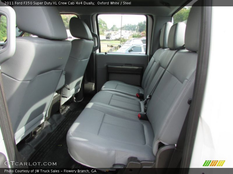 Oxford White / Steel 2011 Ford F350 Super Duty XL Crew Cab 4x4 Dually