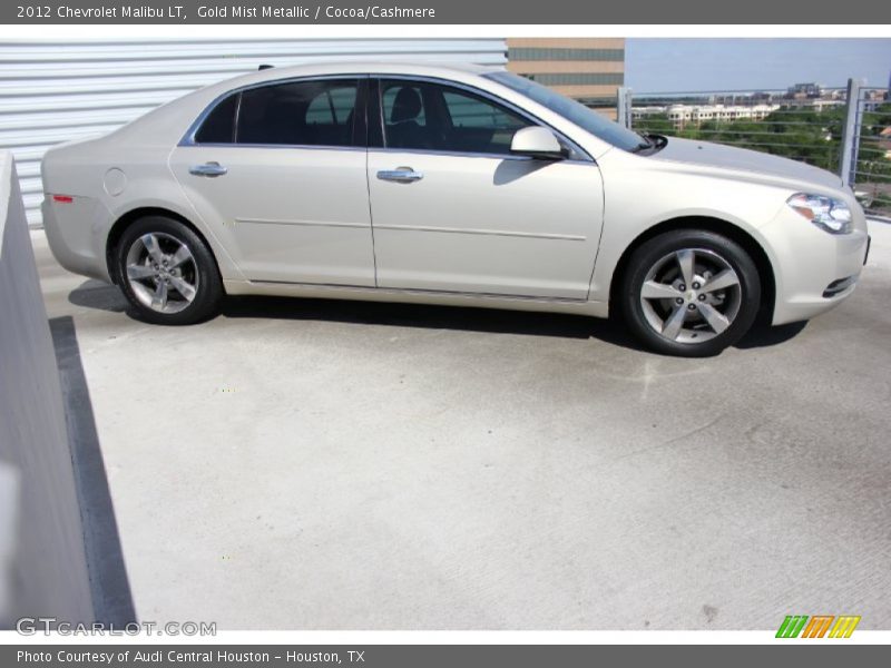 Gold Mist Metallic / Cocoa/Cashmere 2012 Chevrolet Malibu LT