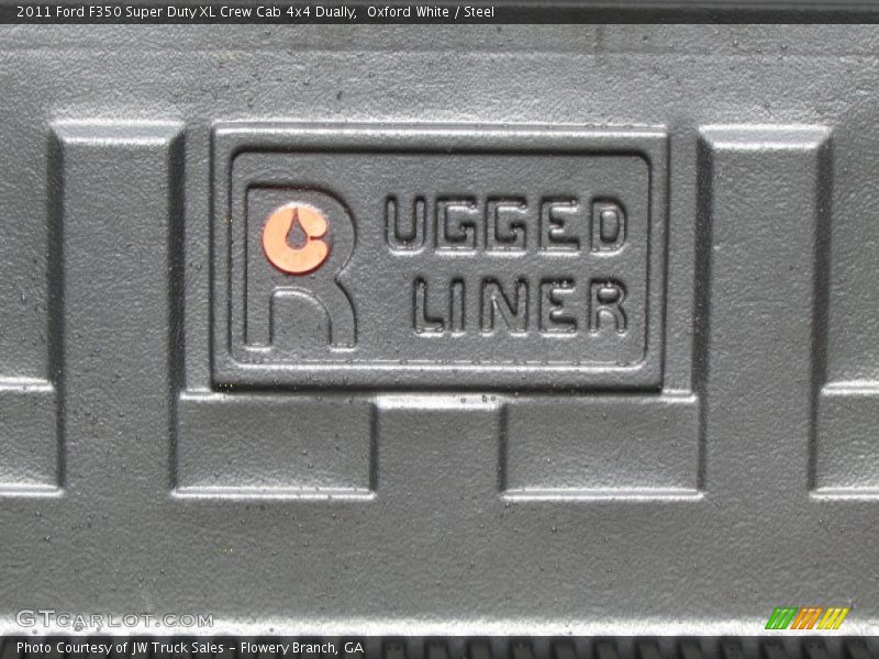 Oxford White / Steel 2011 Ford F350 Super Duty XL Crew Cab 4x4 Dually