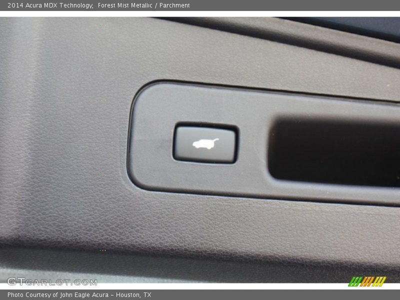 Forest Mist Metallic / Parchment 2014 Acura MDX Technology