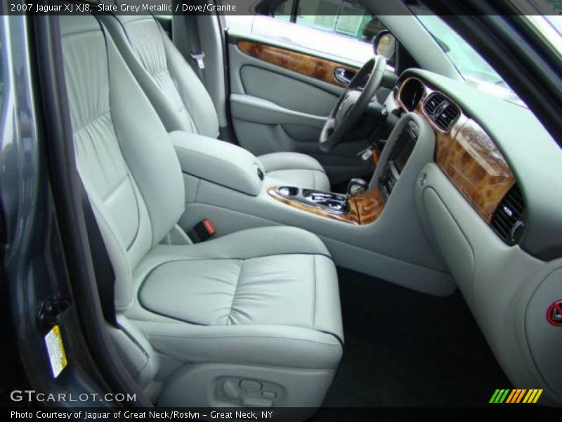 Slate Grey Metallic / Dove/Granite 2007 Jaguar XJ XJ8