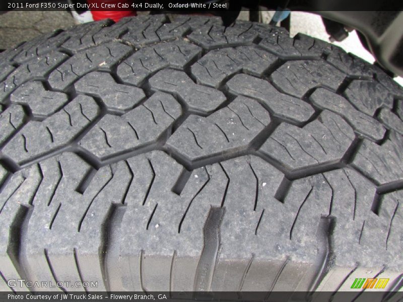 Oxford White / Steel 2011 Ford F350 Super Duty XL Crew Cab 4x4 Dually