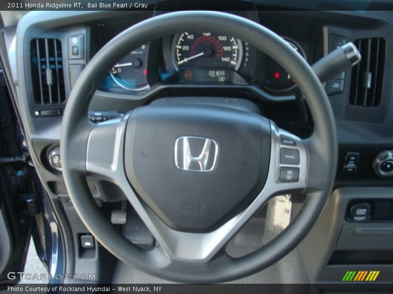 Bali Blue Pearl / Gray 2011 Honda Ridgeline RT